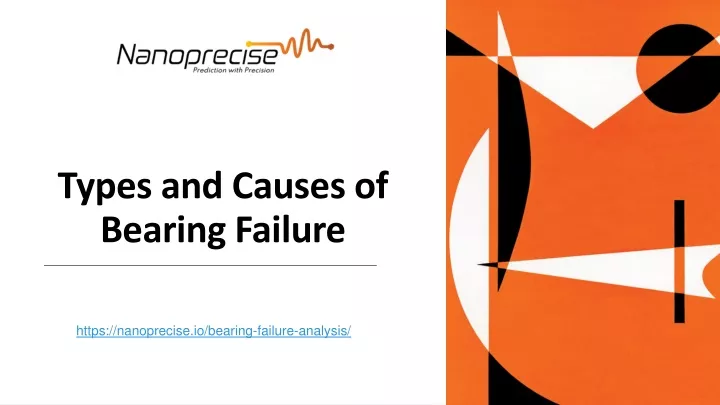 types and causes of bearing failure