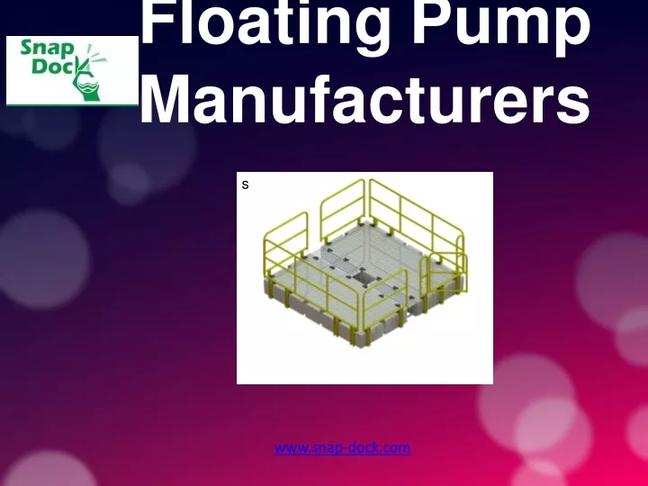 floating pump manufacturers