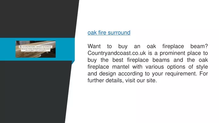 oak fire surround want to buy an oak fireplace