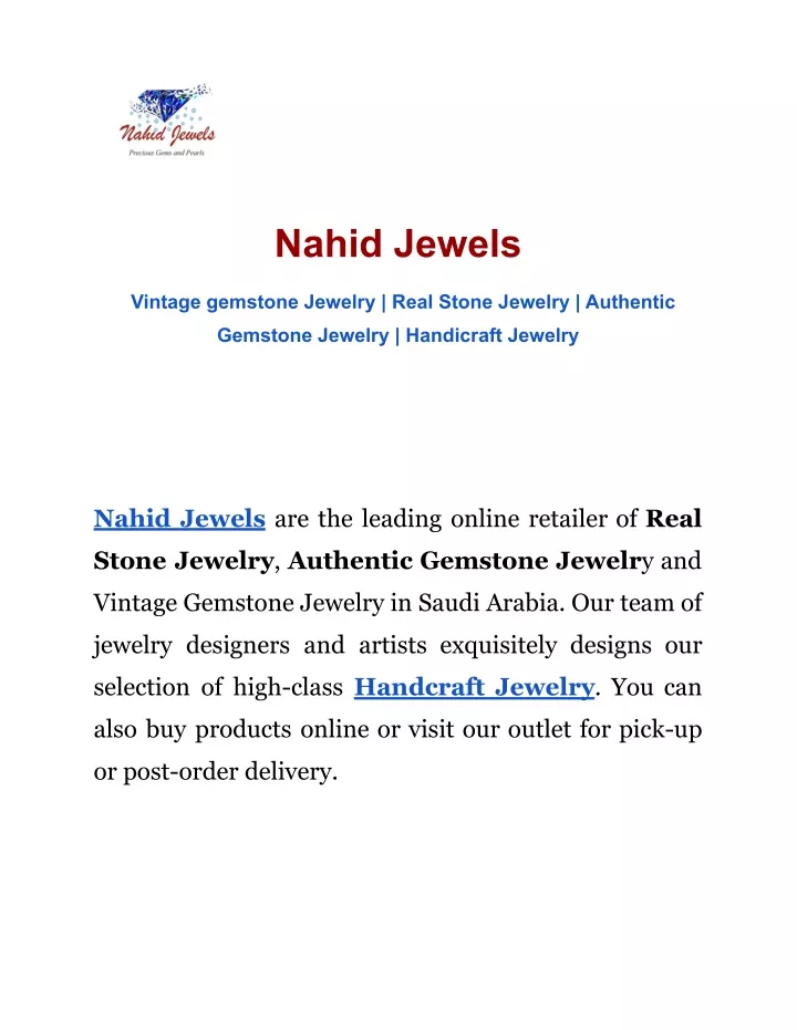 nahid jewels