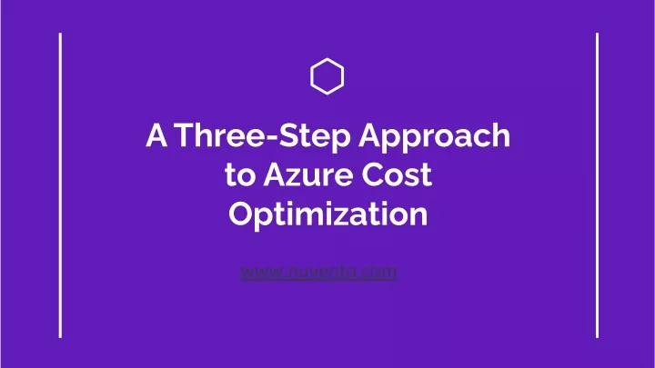 a three step approach to azure cost optimization