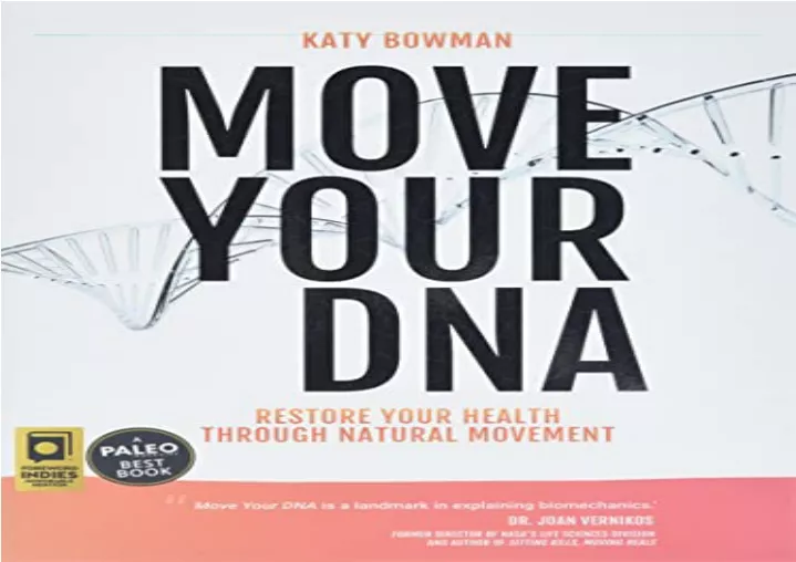 move your dna restore your health through natural