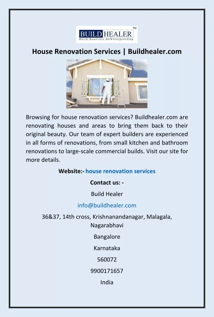 house renovation services buildhealer com