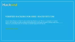 verified hackers for hire hackvist com