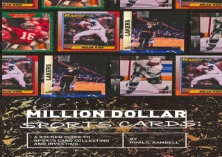 download Million Dollar Sports Cards: A Golden Guide to Sports Card Collecting a