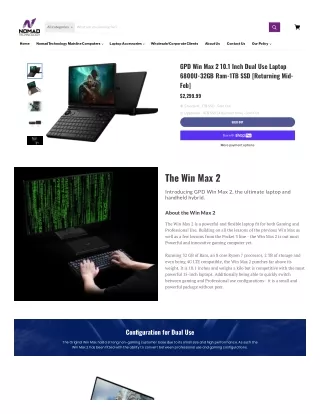 GPD Win Max 2