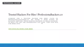trusted hackers for hire professionalhackers co