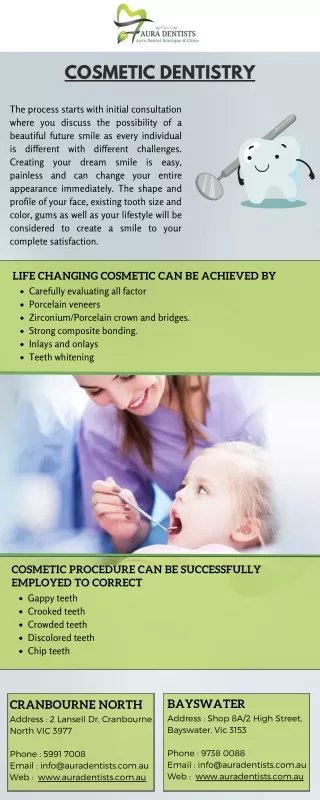 Professional Cosmetic Dentist in Cranbourne to Give You a Brighter Smile