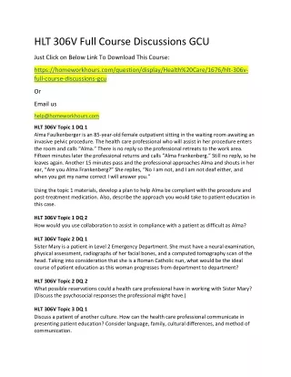 hlt 306v full course discussions gcu just click