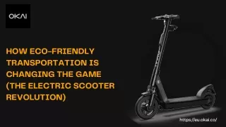 How Eco-Friendly Transportation is Changing the Game (The Electric Scooter Revolution)