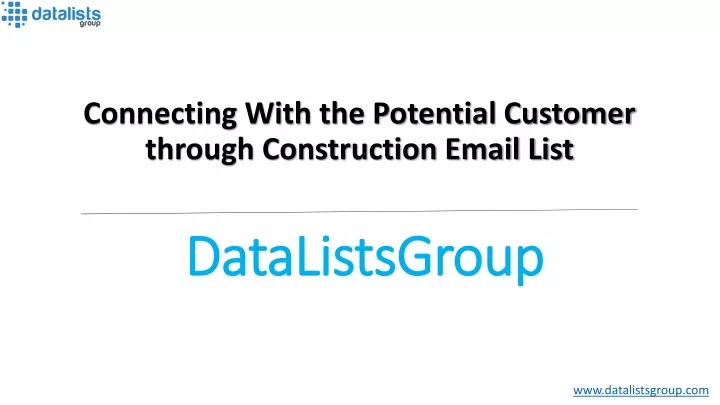 datalistsgroup