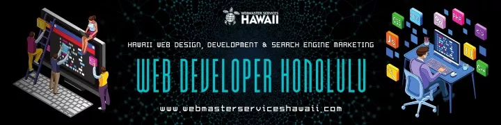 hawaii web design development search engine