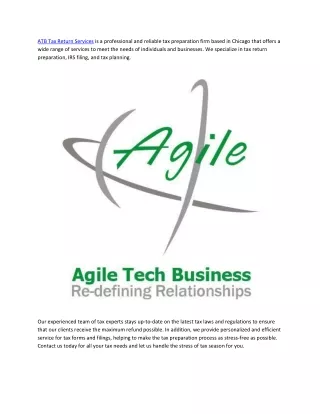 atb tax return services is a professional