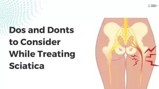 dos and donts to consider while treating sciatica