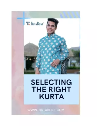 Selecting the Right Kurta For Summer