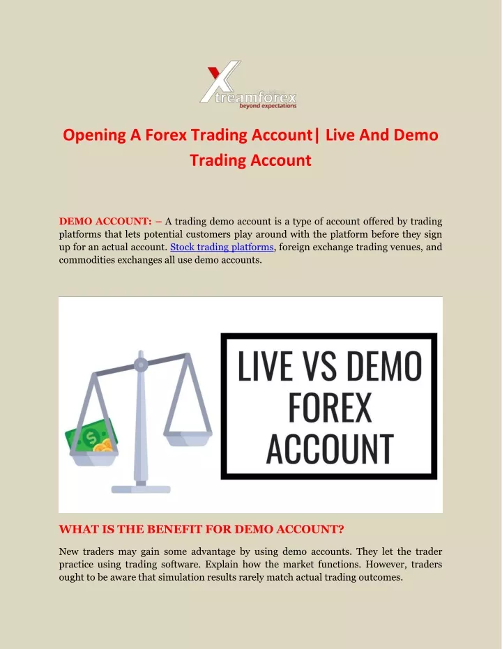 PPT - Opening A Forex Trading Account PowerPoint Presentation, free ...