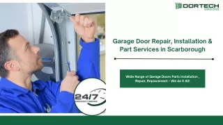 Garage Door Repair in Scarborough