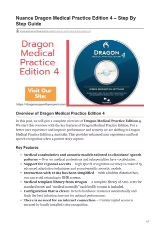 Nuance Dragon Medical Practice Edition 4 | Step By Step Guide [2023]