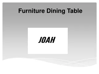 The Perfect Dining Table For Your Home