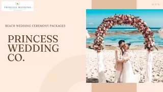 Panama City Beach Weddings - Princess Wedding Co.