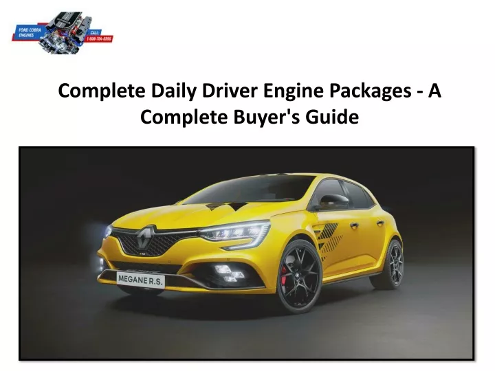 complete daily driver engine packages a complete