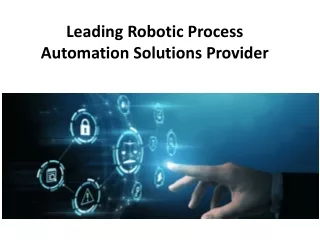 Leading Robotic Process Automation Solutions Provider- Avenir Digital