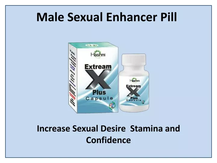 male sexual enhancer pill