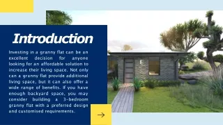 Reasons to Invest in a Granny Flat in Sydney 3-Bedroom Granny Flat Designs