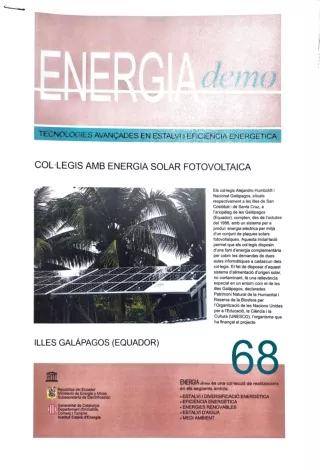 Albert Mitja Sarvise y sus proyectos de energia renovable_Colegio energia solar