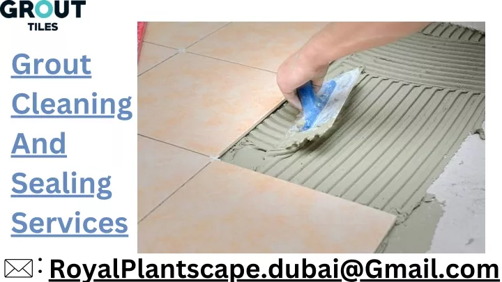 grout cleaning and sealing services