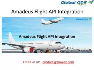 Amadeus Flight API Integration