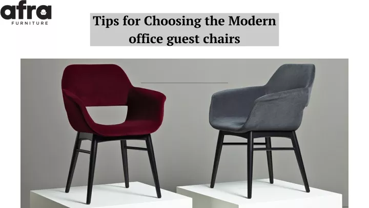 tips for choosing the modern office guest chairs