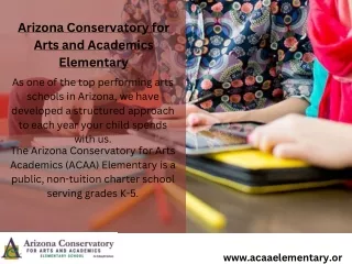 Performing Arts Elementary Schools in Arizona