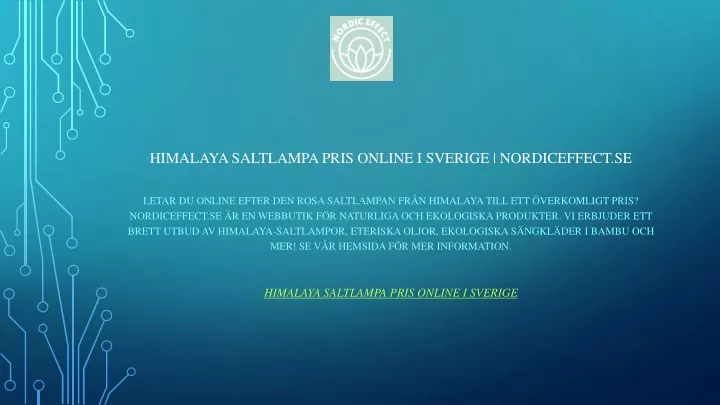 himalaya saltlampa pris online i sverige nordiceffect se