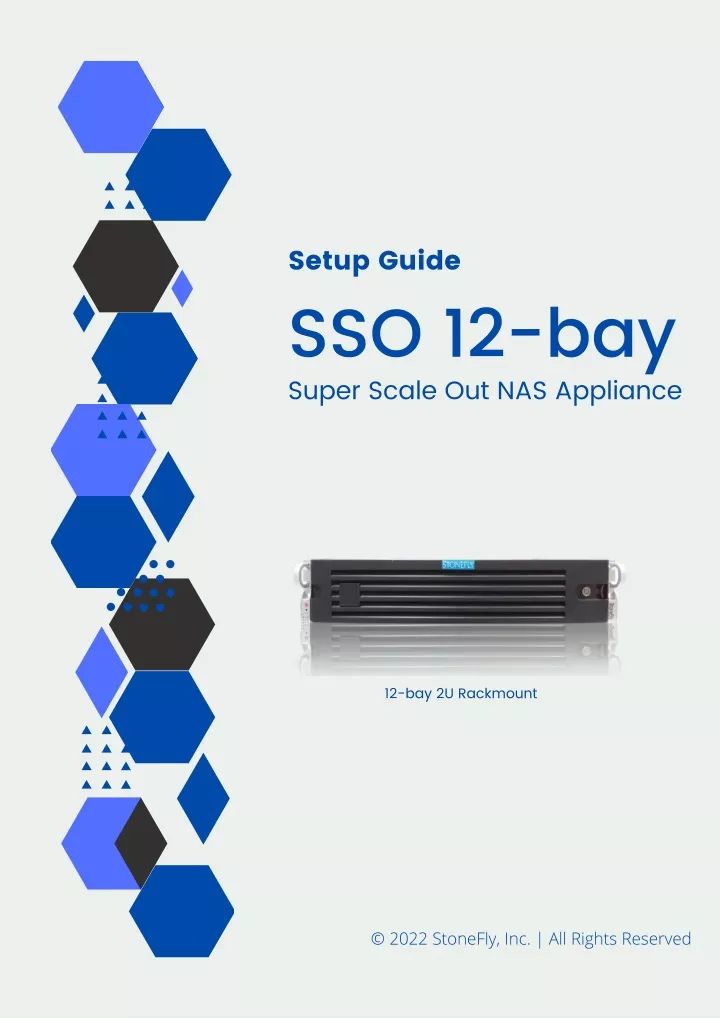 setup guide sso 12 bay super scale