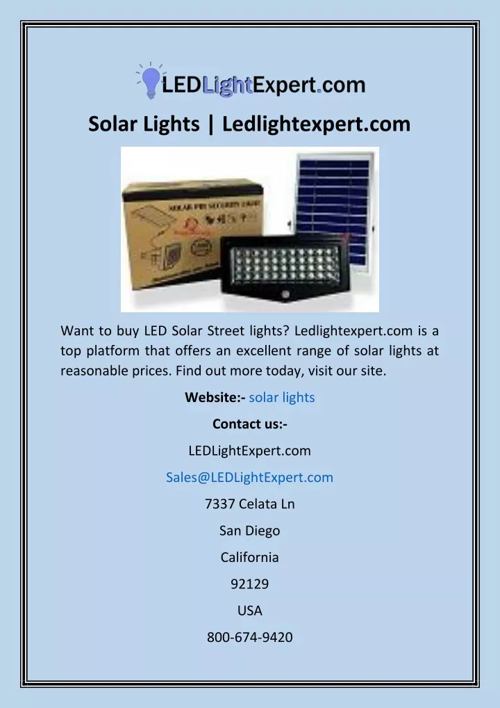 solar lights ledlightexpert com