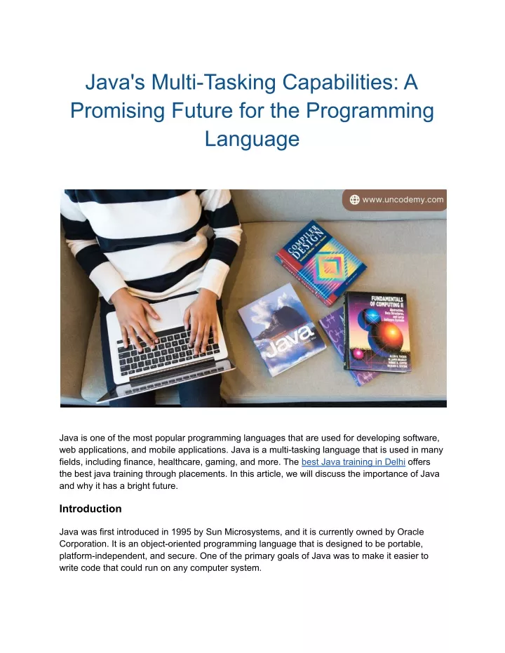java s multi tasking capabilities a promising