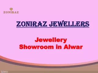 Zoniraz Jewellers: Jewellery showroom In Alwar