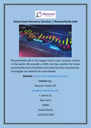 Forex Scam Recovery Services  Recoverfunds.info