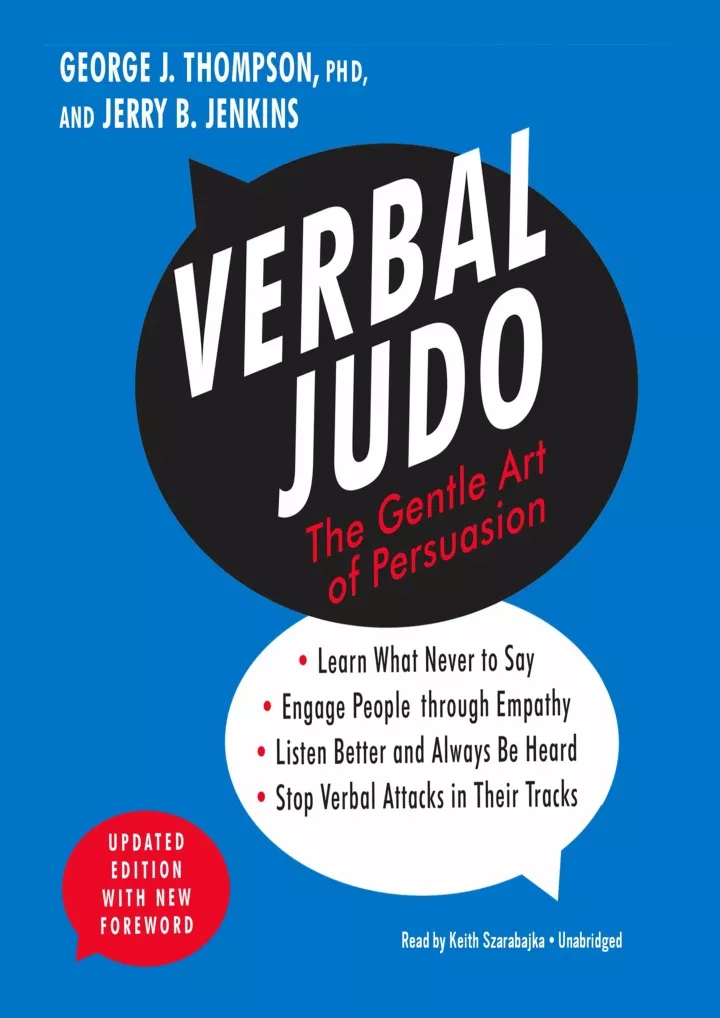 verbal judo presentation