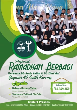Proposal Ramadhan Berbagi 2023 M 1444 H