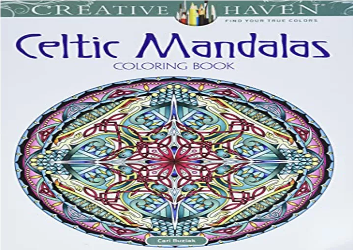 pdf creative haven celtic mandalas coloring book
