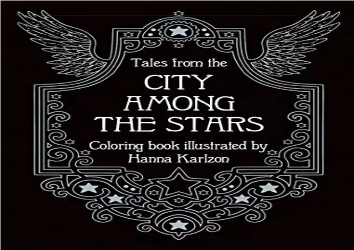 pdf tales from the city among the stars coloring