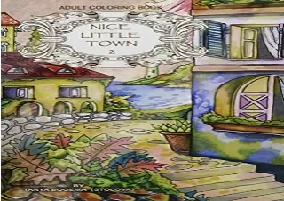 download Adult Coloring Book: Nice Little Town full