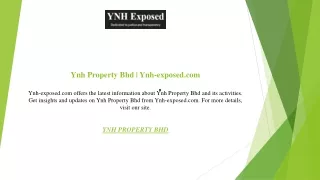 ynh property bhd ynh exposed com