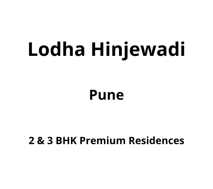 lodha hinjewadi