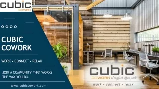 Commercial Office Space for Rent in Woodlands | Cubic CoWork