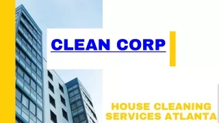 House Cleaning Services Atlanta