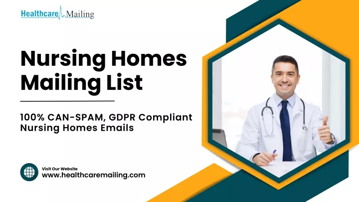 nursing homes mailing list