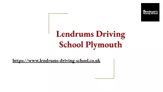 Automatic Driving Lessons Plymouth